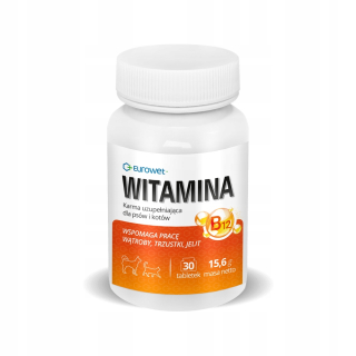 Vitamínové sety pre mačky a psy Eurowet tablety 15,6 g 1 ks.